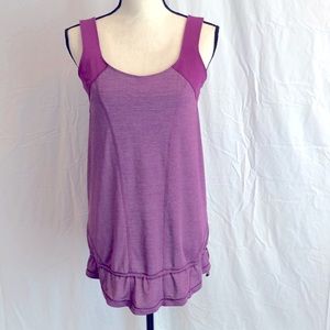 Lululemon Run For Your Life Tank Purple Size 10